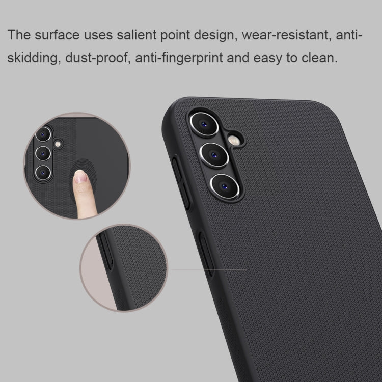 For Samsung Galaxy A14 4G NILLKIN Frosted PC Phone Case(Black) - free shipping - PMC TechLife - Order now!