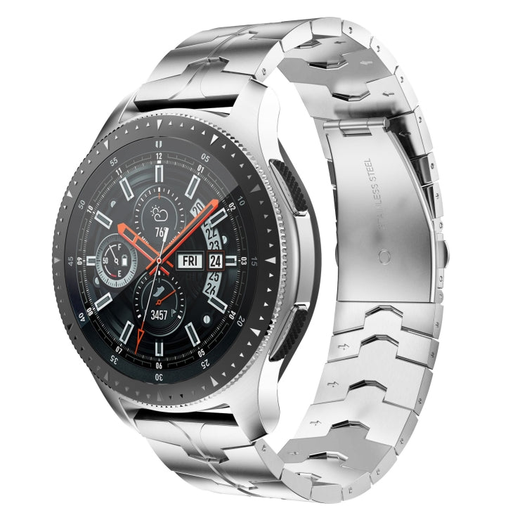 For Garmin Venu 2 / Forerunner 265 / 255 22mm Universal Stainless Steel Watch Band(Silver) -  by PMC TechLife | Online Shopping South Africa | PMC TechLife