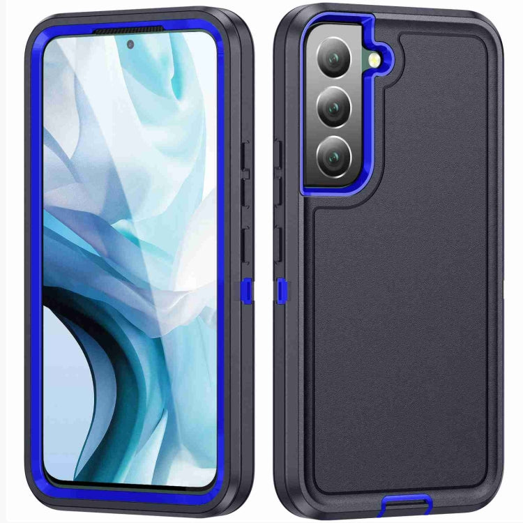 For Samsung Galaxy S23 5G Life Waterproof Rugged Phone Case(Dark Blue + Royal Blue) - free shipping - PMC TechLife - Order now!