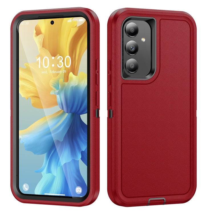 For Samsung Galaxy A54 Life Waterproof Rugged Phone Case(Red + Black) - free shipping - PMC TechLife - Order now!