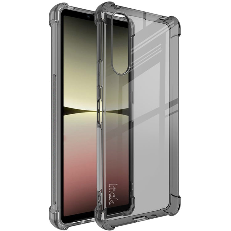 For Sony Xperia 10 V imak Shockproof Airbag TPU Phone Case(Transparent Black) - free shipping - PMC TechLife - Order now!