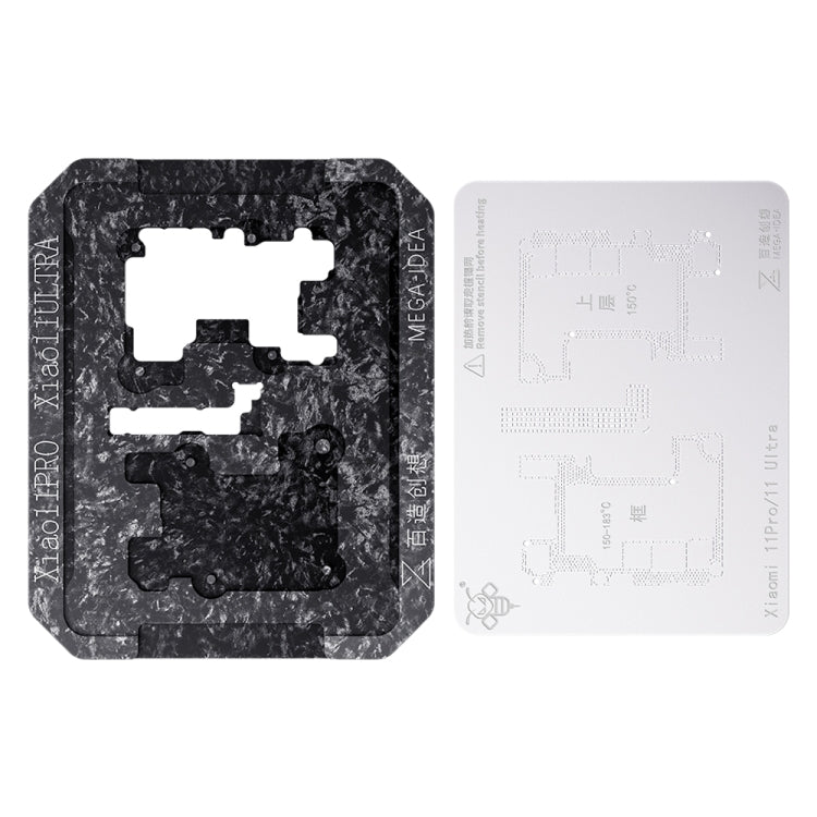 For Xiaomi 11 Pro / 11 Ultra Qianli Mega-idea Multi-functional Middle Frame Positioning BGA Reballing Platform - free shipping - PMC TechLife - Order now!