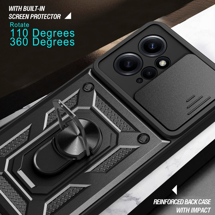 For Xiaomi Redmi Note 12 4G Global Sliding Camera Cover Design Phone Case(Rose Gold) - free shipping - PMC TechLife - Order now!