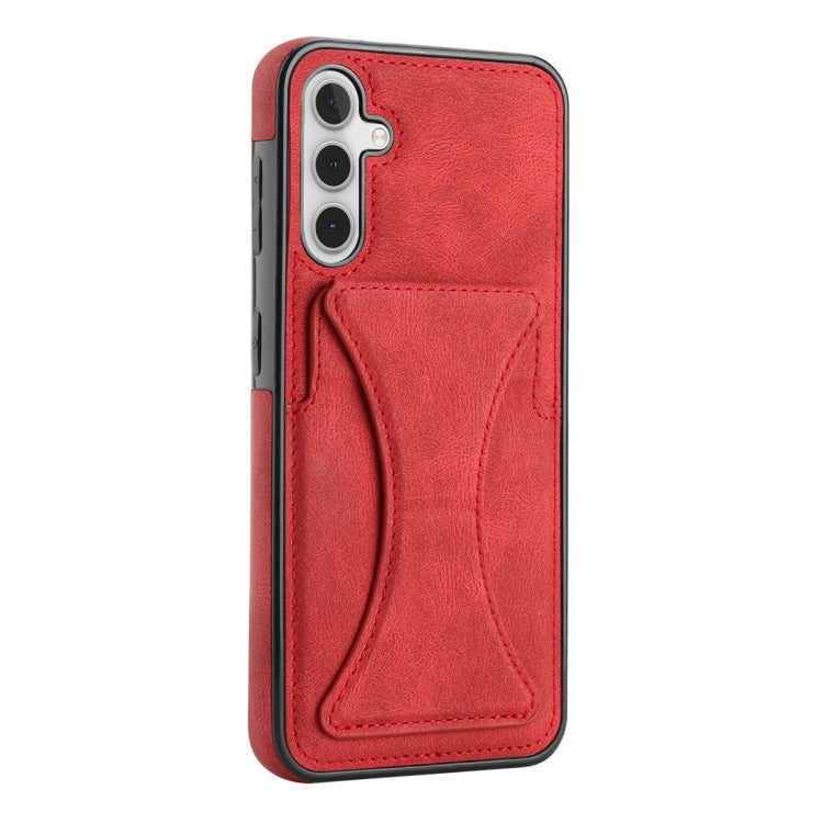 For Samsung Galaxy A14 4G / 5G Ultra-thin Shockproof Phone Protective Case with Holder(Red) - free shipping - PMC TechLife - Order now!