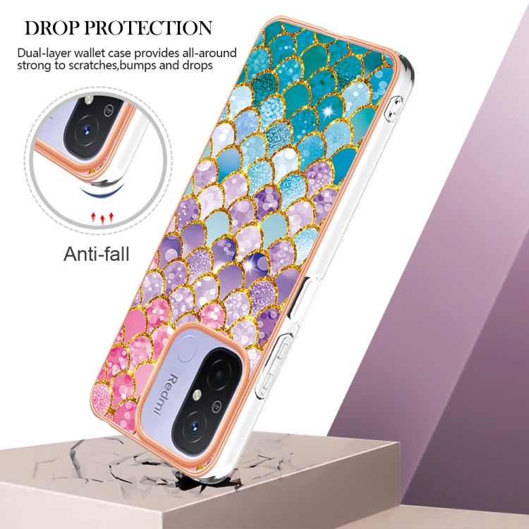 For Xiaomi Redmi 12C/11A 4G Global Electroplating IMD TPU Phone Case(Colorful Scales) - free shipping - PMC TechLife - Order now!