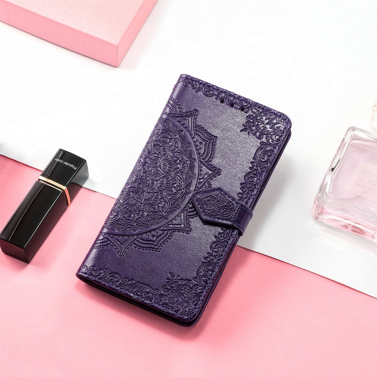 For Xiaomi Redmi K60 Pro Mandala Flower Embossed Leather Phone Case(Purple) - free shipping - PMC TechLife - Order now!