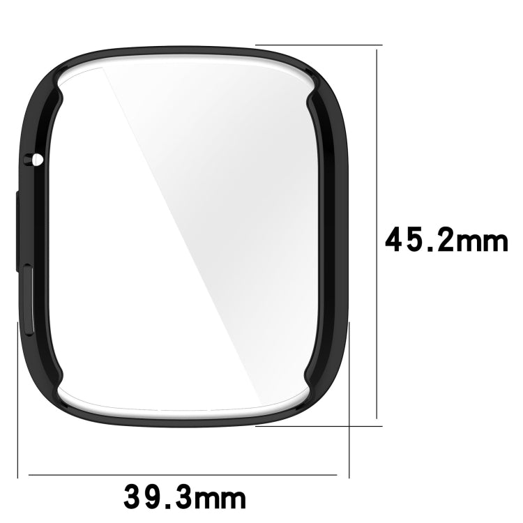 For Redmi Watch 3 Full Coverage TPU Electroplating Watch Protective Case(Silver) - Smart Wear by PMC TechLife | Online Shopping South Africa | PMC TechLife