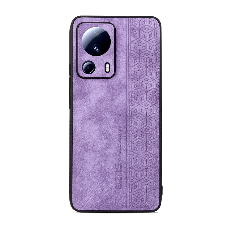 For Xiaomi 13 Lite / Civi 2 AZNS 3D Embossed Skin Feel Phone Case(Purple) - free shipping - PMC TechLife - Order now!