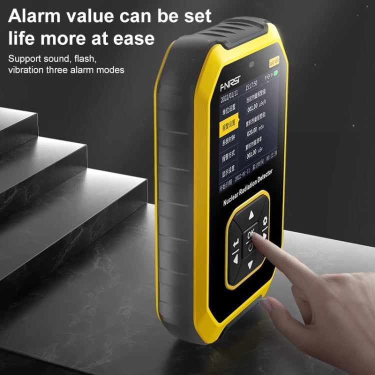 Fnirsi GC01 Home Lndustrial Marble Radioactive X / Y Ray Nuclear Radiation Detector Geiger Counter(Yellow) - free shipping - PMC TechLife - Order now!