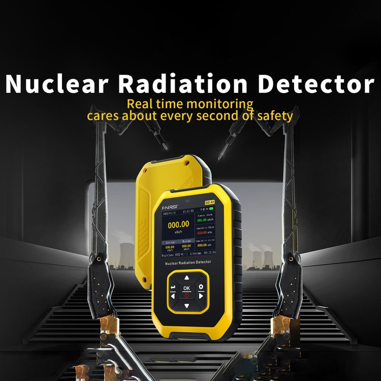 Fnirsi GC01 Home Lndustrial Marble Radioactive X / Y Ray Nuclear Radiation Detector Geiger Counter(Yellow) - free shipping - PMC TechLife - Order now!