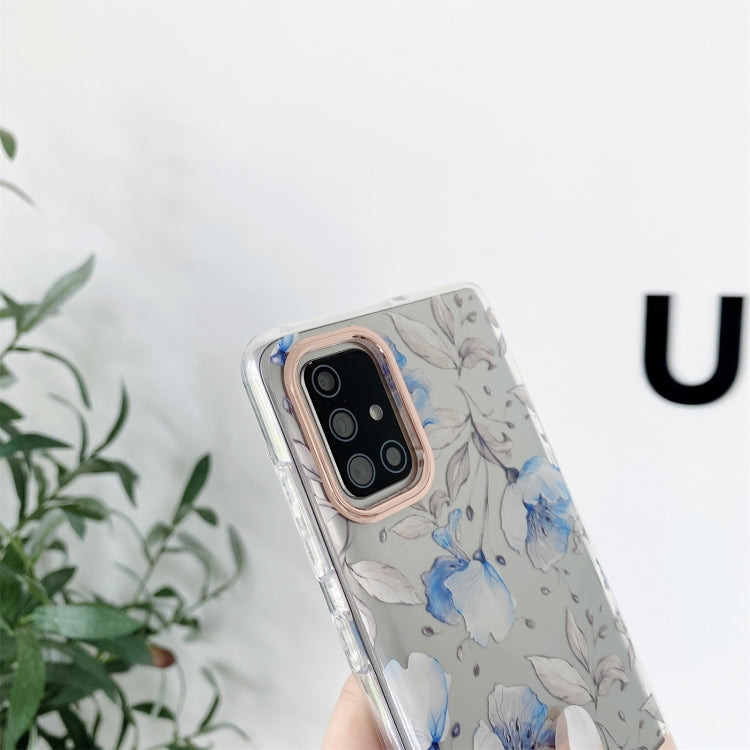 For Samsung Galaxy A34 5G High Translucent Electroplating Flower Pattern TPU + PC Phone Case(Cherry Blossoms) - free shipping - PMC TechLife - Order now!