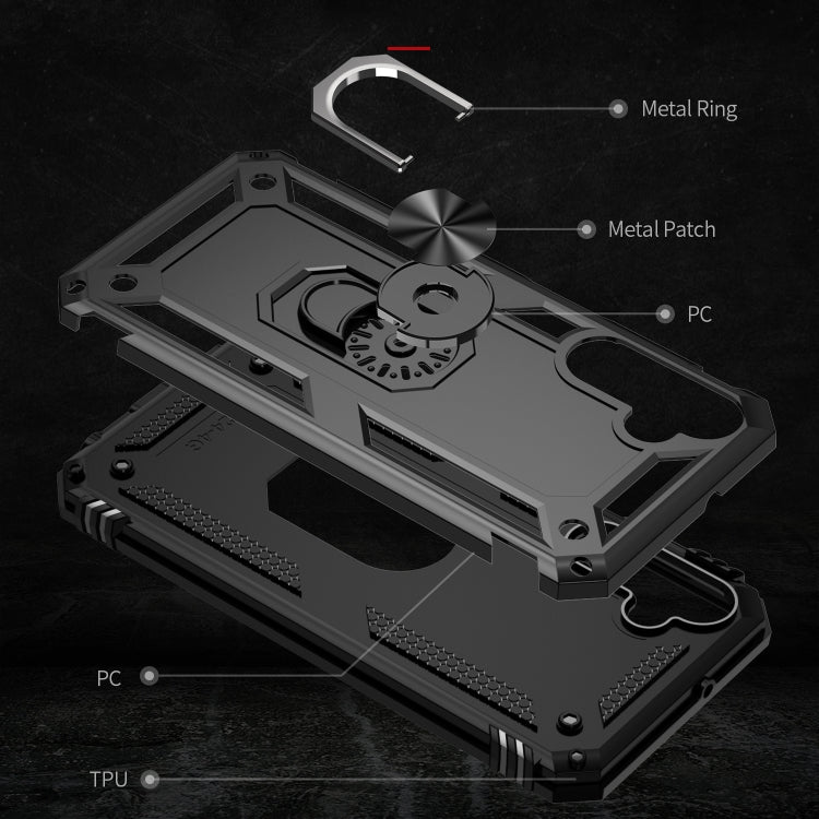 For Samsung Galaxy A24 4G Shockproof TPU + PC Phone Case(Black) - free shipping - PMC TechLife - Order now!