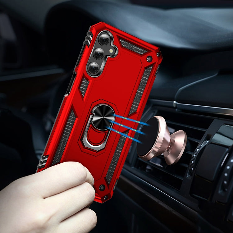 For Samsung Galaxy A24 4G Shockproof TPU + PC Phone Case(Red) - free shipping - PMC TechLife - Order now!