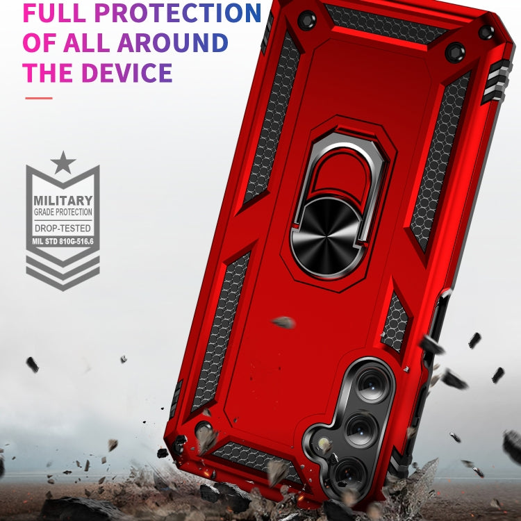For Samsung Galaxy A24 4G Shockproof TPU + PC Phone Case(Red) - free shipping - PMC TechLife - Order now!