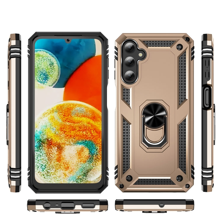For Samsung Galaxy A24 4G Shockproof TPU + PC Phone Case(Gold) - free shipping - PMC TechLife - Order now!