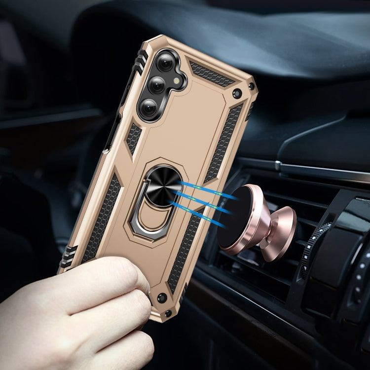 For Samsung Galaxy A24 4G Shockproof TPU + PC Phone Case(Gold) - free shipping - PMC TechLife - Order now!