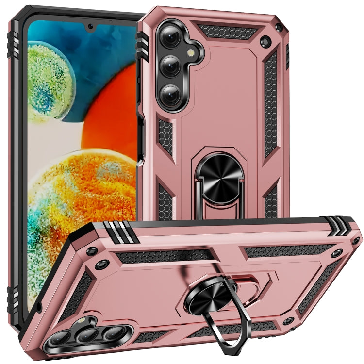 For Samsung Galaxy A24 4G Shockproof TPU + PC Phone Case(Rose Gold) - free shipping - PMC TechLife - Order now!
