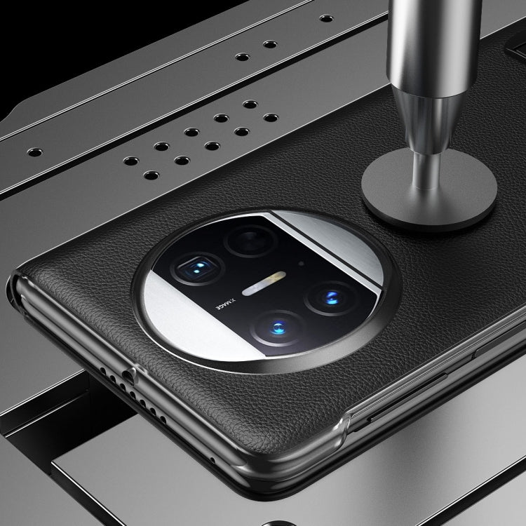 For Huawei Mate X3 Leather All-inclusive Phone Case with Holder(Pink) - free shipping - PMC TechLife - Order now!