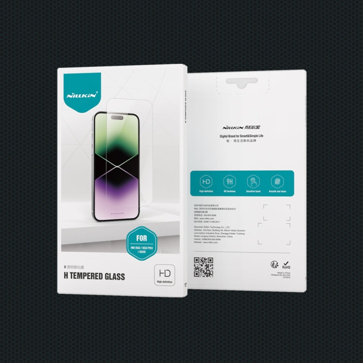NILLKIN H 0.33mm 9H Explosion-proof Tempered Glass Film For Xiaomi Redmi K60 / K60 Pro / K60E -  by NILLKIN | Online Shopping South Africa | PMC TechLife | Buy Now Pay Later Mobicred