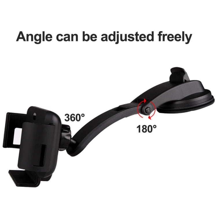 For Samsung Galaxy Z Fold4 / 3 S1 Car Horizontal Navigation Phone Holder Wireless Charger(Black) - Wireless Charger Holders by PMC TechLife | Online Shopping South Africa | PMC TechLife