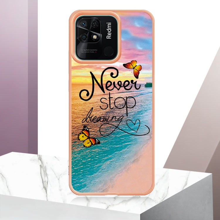 For Xiaomi Redmi 10C Electroplating IMD TPU Phone Case(Dream Butterfly) - free shipping - PMC TechLife - Order now!