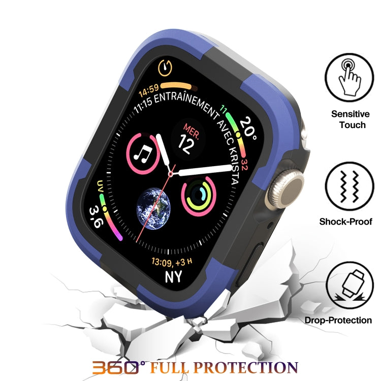 For Apple Watch Series SE 2&6&SE&5&4 40mm Armor Frame Watch Case(Purple) - Smart Wear by PMC TechLife | Online Shopping South Africa | PMC TechLife