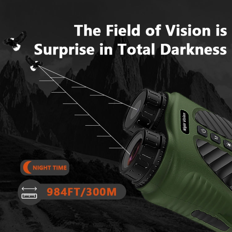 DT39 3 inch IPS Screen Binoculars Digital Binoculars Night Vision(Green) - free shipping - PMC TechLife - Order now!
