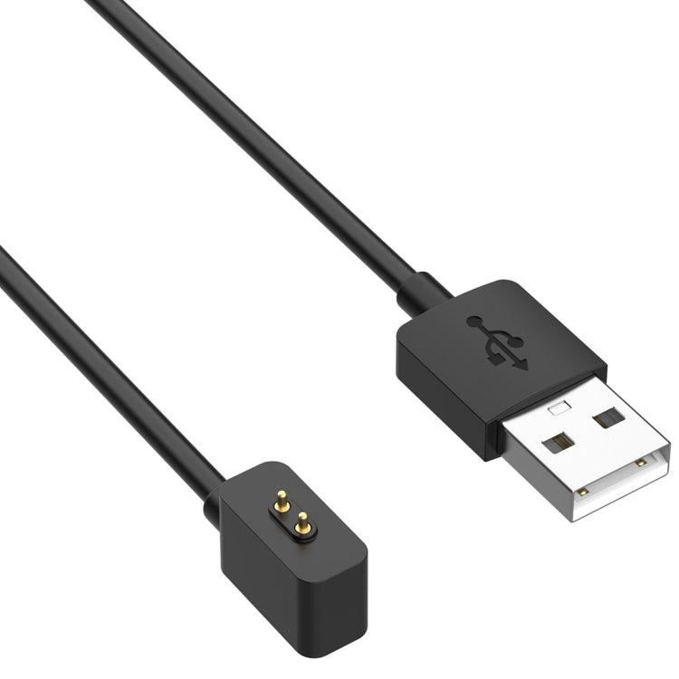 For Xiaomi Mi Band 8 Watch Magnetic Suction Charger USB Charging Cable, Length:60cm(Black) - Smart Wear by PMC TechLife | Online Shopping South Africa | PMC TechLife
