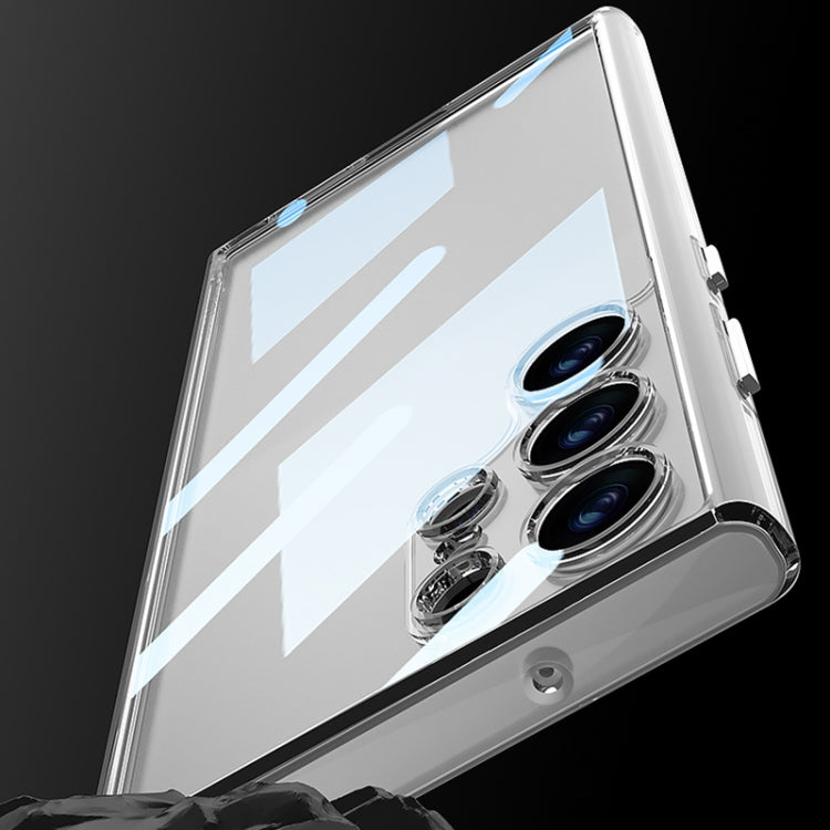 For Samsung Galaxy S23 Ultra 5G GKK Space Frame Transparent PC+TPU Phone Case(Transparent) - free shipping - PMC TechLife - Order now!