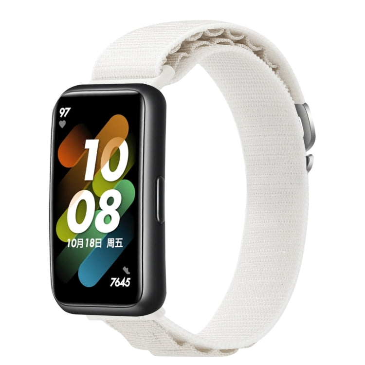 For Huawei Band 7 Loop Nylon Watch Band(Starlight) - Smart Wear by PMC TechLife | Online Shopping South Africa | PMC TechLife