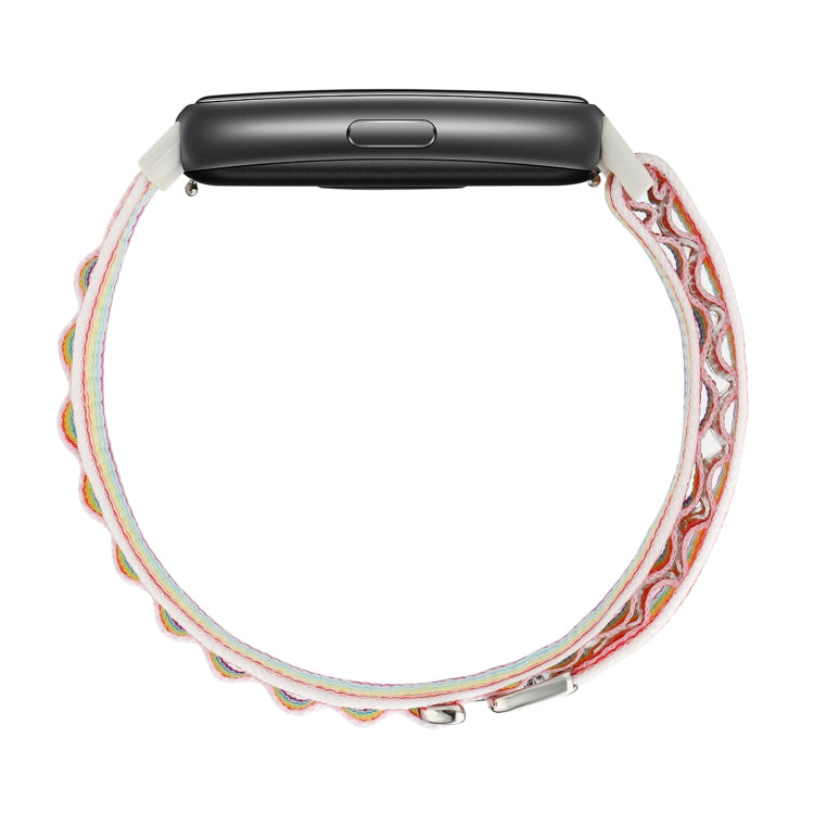For Huawei Band 7 Loop Nylon Watch Band(Black) - Smart Wear by PMC TechLife | Online Shopping South Africa | PMC TechLife