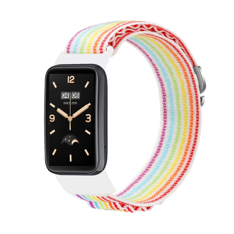 For Xiaomi Mi Band 7 Pro Loop Nylon Watch Band(Colorful) - Smart Wear by PMC TechLife | Online Shopping South Africa | PMC TechLife