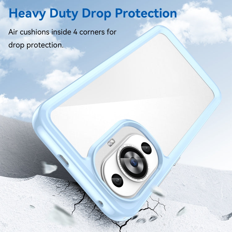 For Huawei Nova 11 Colorful Series Acrylic + TPU Phone Case(Blue) - free shipping - PMC TechLife - Order now!