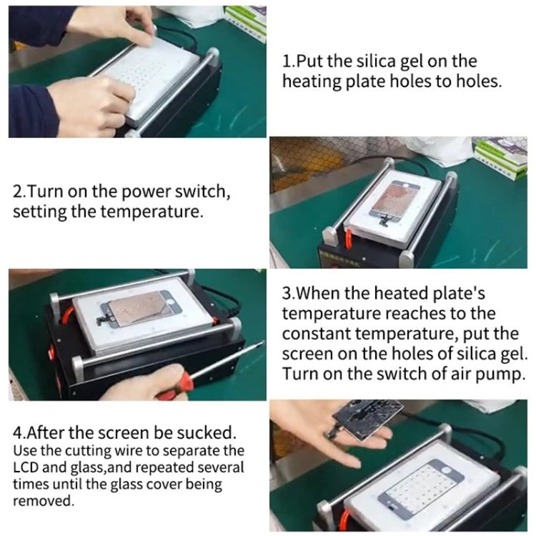 Kaisi NT942 Phone Screen Disassembly Machine(UK Plug) - free shipping - PMC TechLife - Order now!