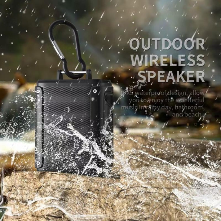 New Rixing NR109 TF FM Portable Bluetooth Stereo Surround(Green) - Desktop Speaker by New Rixing | Online Shopping South Africa | PMC TechLife