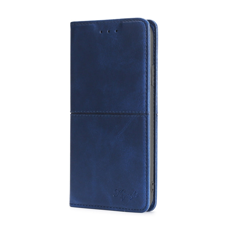 For Infinix Smart 7 Cow Texture Magnetic Horizontal Flip Leather Phone Case(Blue) - free shipping - PMC TechLife - Order now!