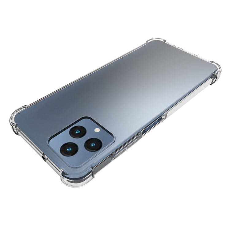 For T-Mobile Revvl 6 5G Shockproof Non-slip Thickening TPU Phone Case(Transparent) - free shipping - PMC TechLife - Order now!