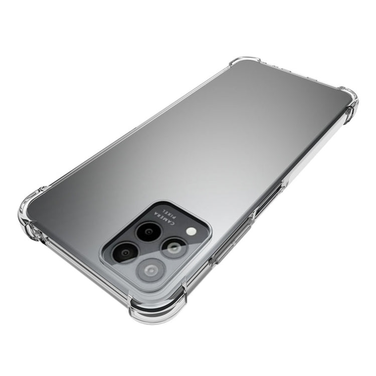 For T-Mobile Revvl 6 Pro 5G Shockproof Non-slip Thickening TPU Phone Case(Transparent) - free shipping - PMC TechLife - Order now!