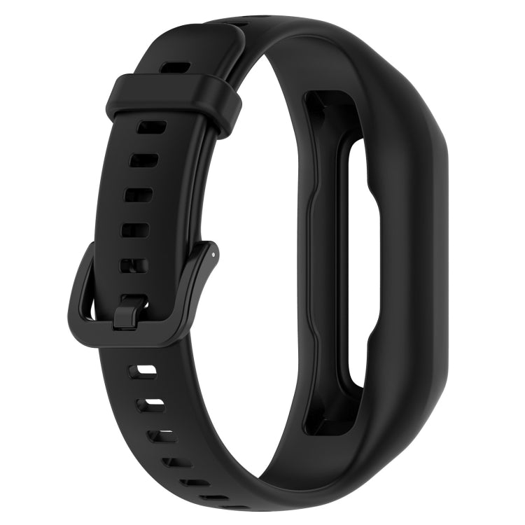 For Keep Band B2 Solid Color Integrated Silicone Watch Band(Black) - Smart Wear by PMC TechLife | Online Shopping South Africa | PMC TechLife