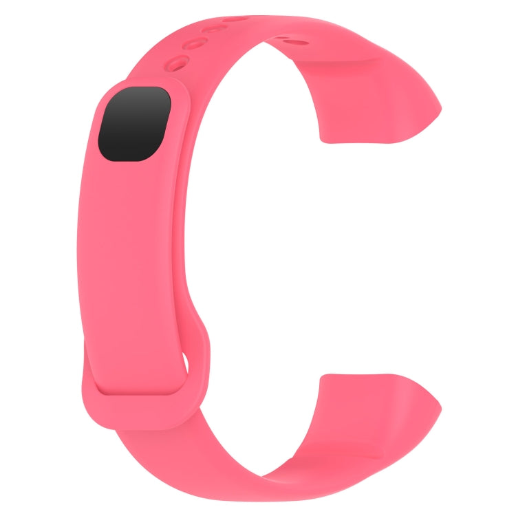 For Mambo Band 5 / 5S Solid Color Silicone Replacement Watch Band(Rose Red) - Smart Wear by PMC TechLife | Online Shopping South Africa | PMC TechLife