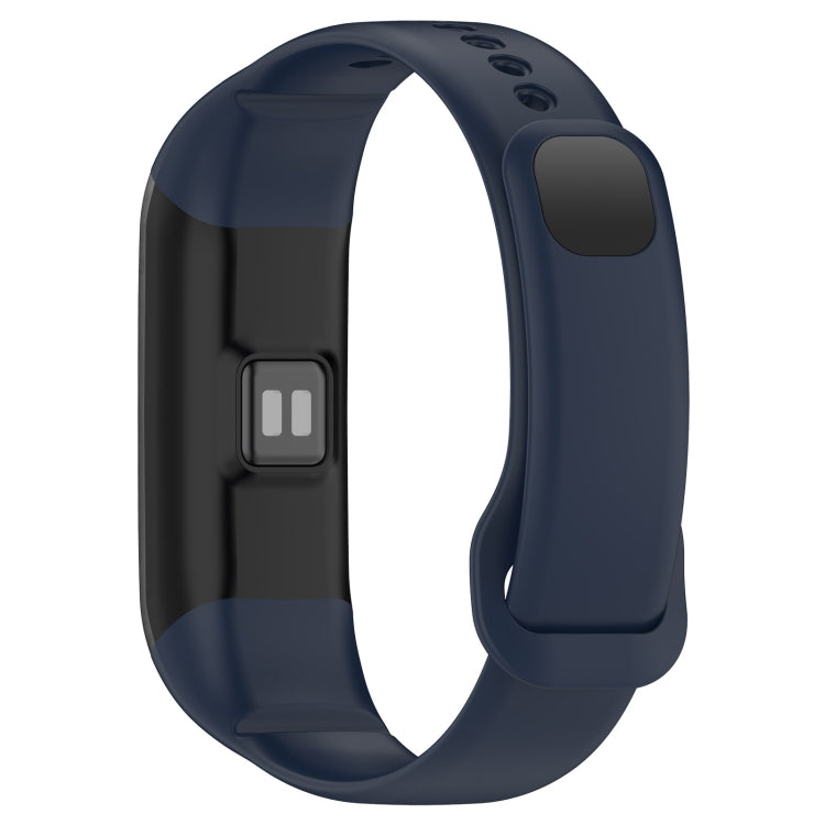 For Mambo Band 5 / 5S Solid Color Silicone Replacement Watch Band(Midnight Blue) - Smart Wear by PMC TechLife | Online Shopping South Africa | PMC TechLife