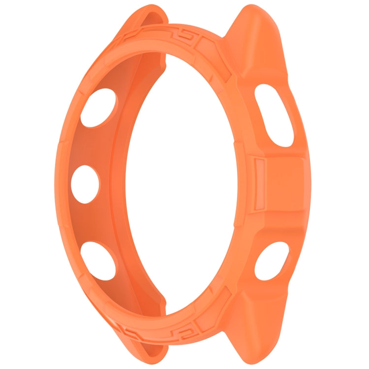 Compatible with Garmin Compatible witherunner 265 Armor Hollow Watch Protective Case(Orange) - Watch Cases by PMC TechLife | Online Shopping South Africa | PMC TechLife | Buy Now Pay Later Mobicred