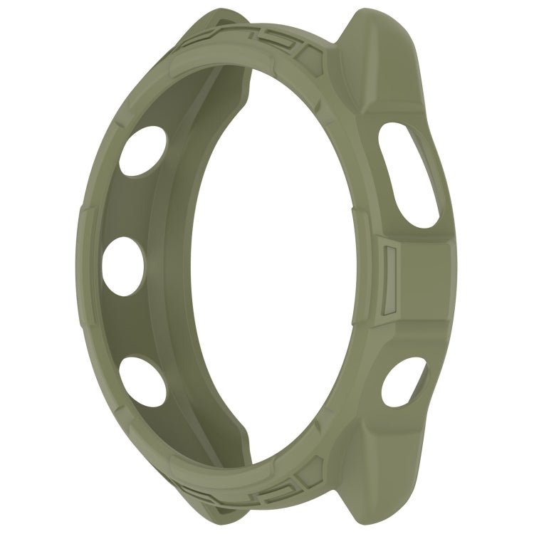 For Garmin Forerunner 965 Armor Hollow Watch Protective Case(Jungle Green) - Watch Cases by PMC TechLife | Online Shopping South Africa | PMC TechLife