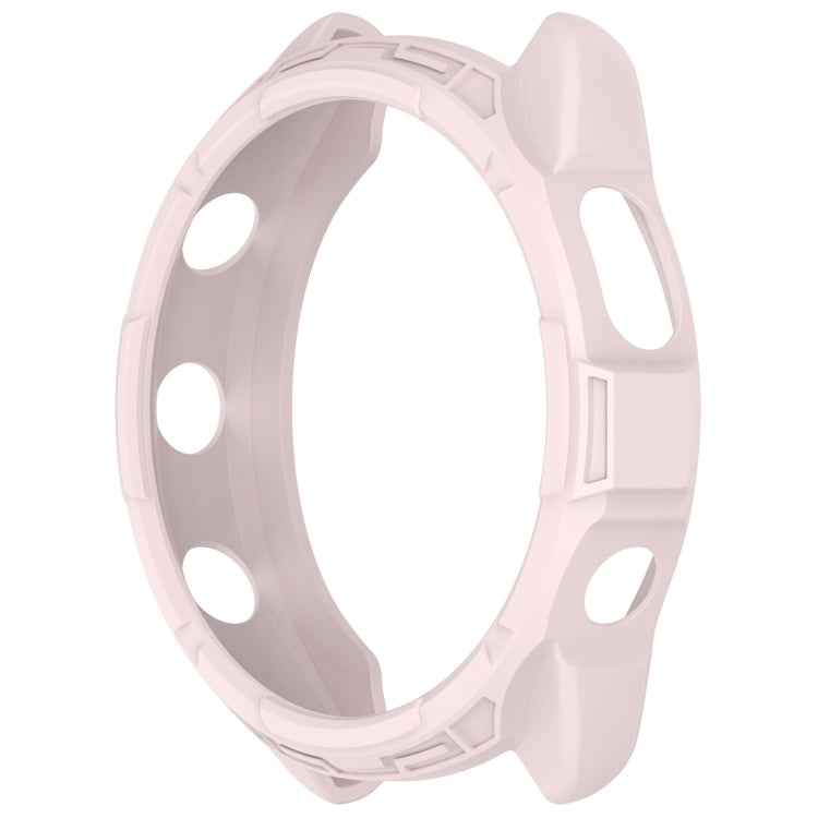 For Garmin Forerunner 965 Armor Hollow Watch Protective Case(Light Pink) - Watch Cases by PMC TechLife | Online Shopping South Africa | PMC TechLife