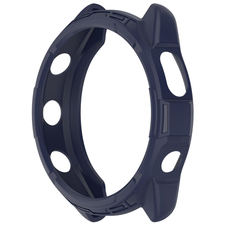 For Garmin Forerunner 965 Armor Hollow Watch Protective Case(Midnight Blue) - Watch Cases by PMC TechLife | Online Shopping South Africa | PMC TechLife