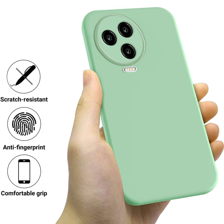 For Infinix Note 12 Pro 4G / Note 12 2023 Pure Color Liquid Silicone Shockproof Phone Case(Green) - free shipping - PMC TechLife - Order now!