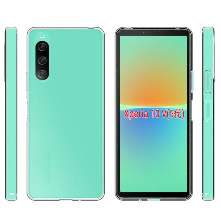 For Sony Xperia 10 V Waterproof Texture TPU Phone Case(Transparent) - free shipping - PMC TechLife - Order now!
