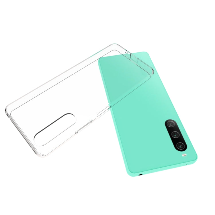 For Sony Xperia 10 V Waterproof Texture TPU Phone Case(Transparent) - free shipping - PMC TechLife - Order now!