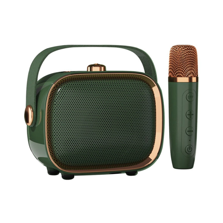 NewRixing NR138W Wireless Microphone TWS Handheld Noise Reduction Portable Smart Bluetooth Speaker(Green) - free shipping - PMC TechLife - Order now!