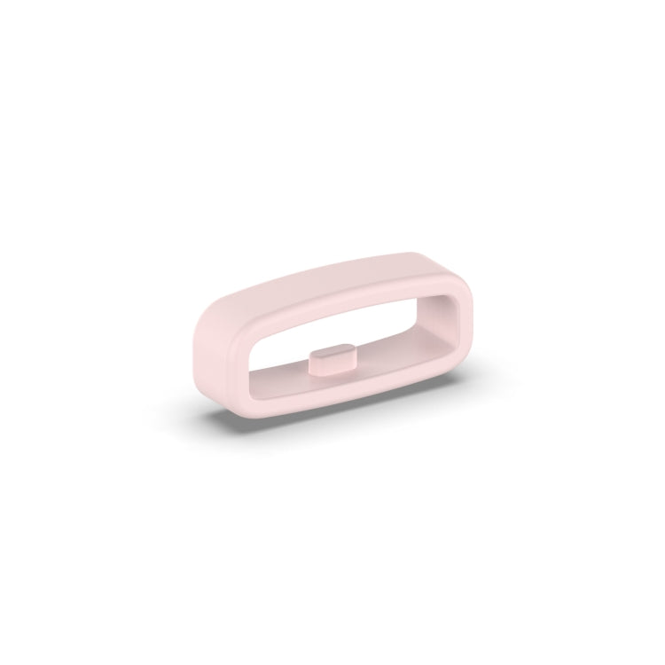 20mm 10pcs Universal Watch Band Fixed Silicone Ring Safety Buckle(Light Pink) -  by PMC TechLife | Online Shopping South Africa | PMC TechLife